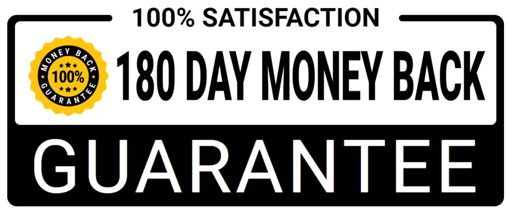 Boostaro 180 Day Money Back Guarantee